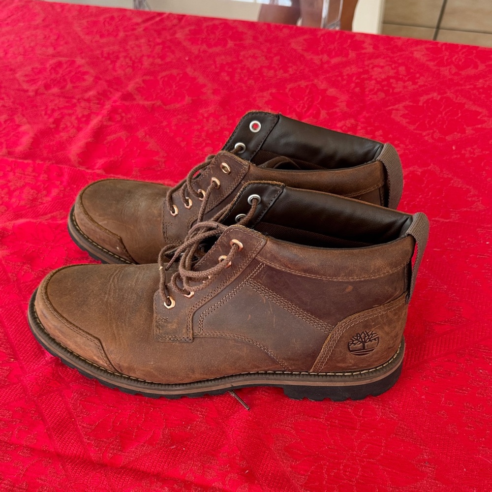 Timberland Men's Dark Brown Ankle Boots